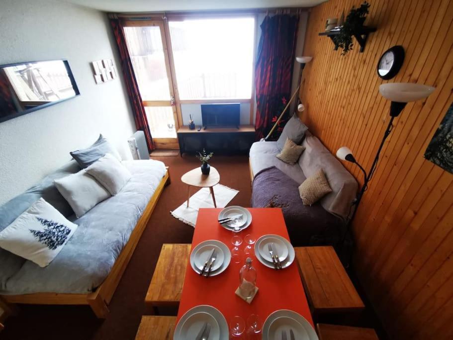 Appartement Ski Au Pied 5-6 Personnes La Plagne Tarentaise Buitenkant foto